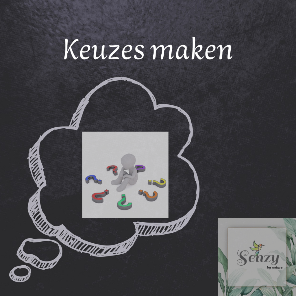 Senzy keuzes maken